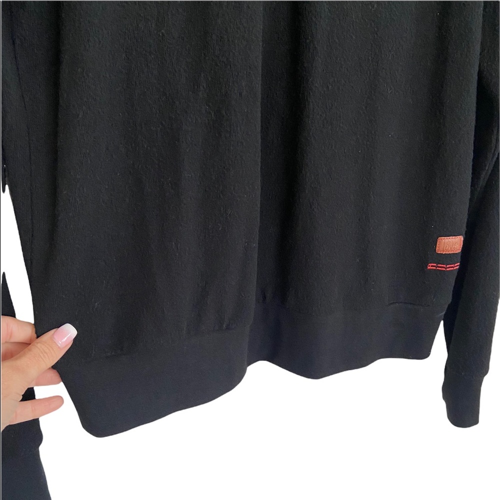 Peace Love World Grommet Sweater - Picture 7 of 14